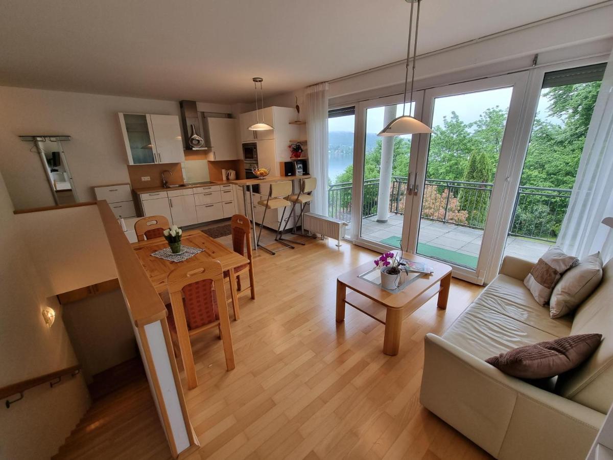 Maisonette Wohnung Woerthersee Sekirn Exterior foto