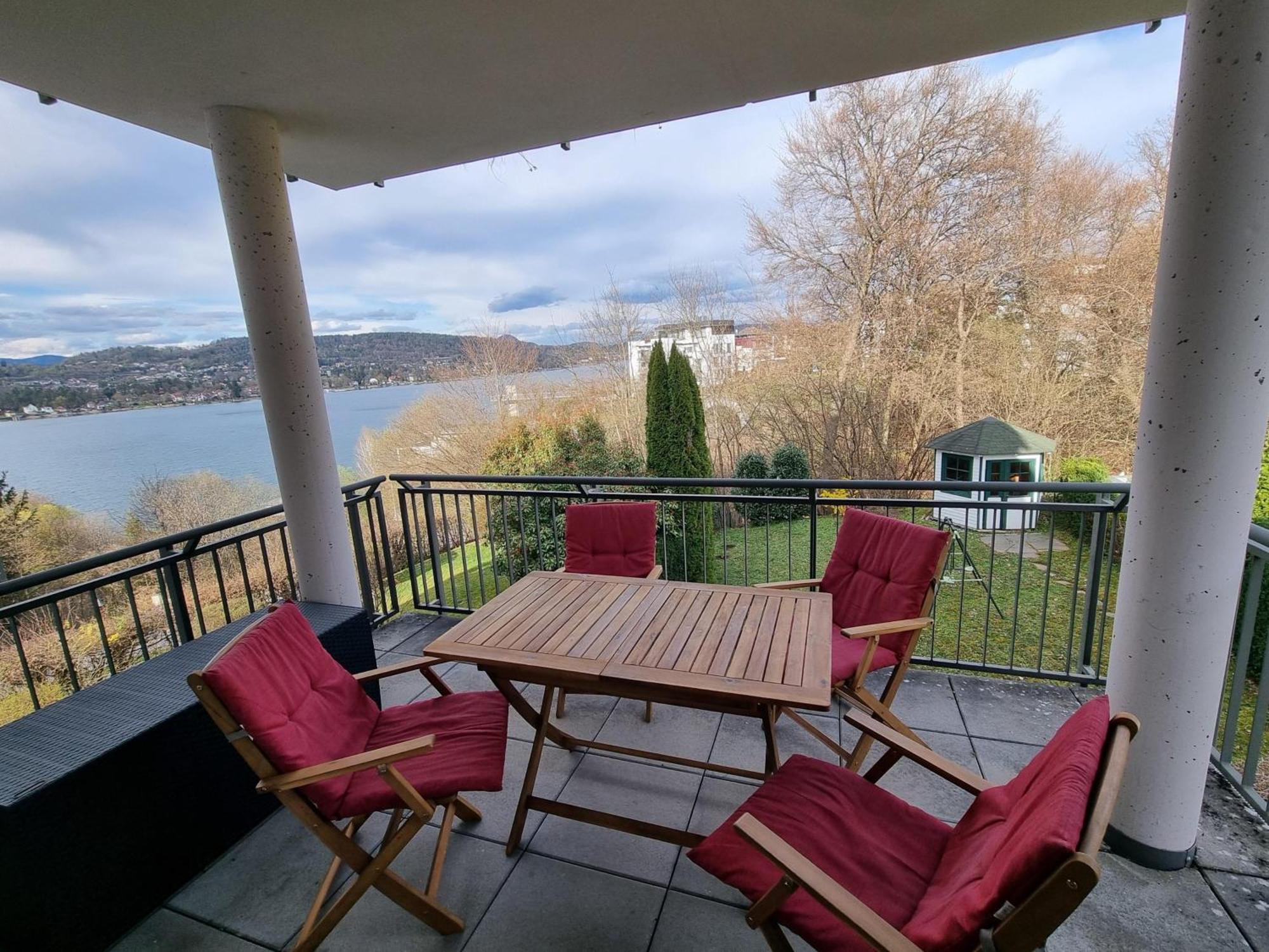 Maisonette Wohnung Woerthersee Sekirn Exterior foto